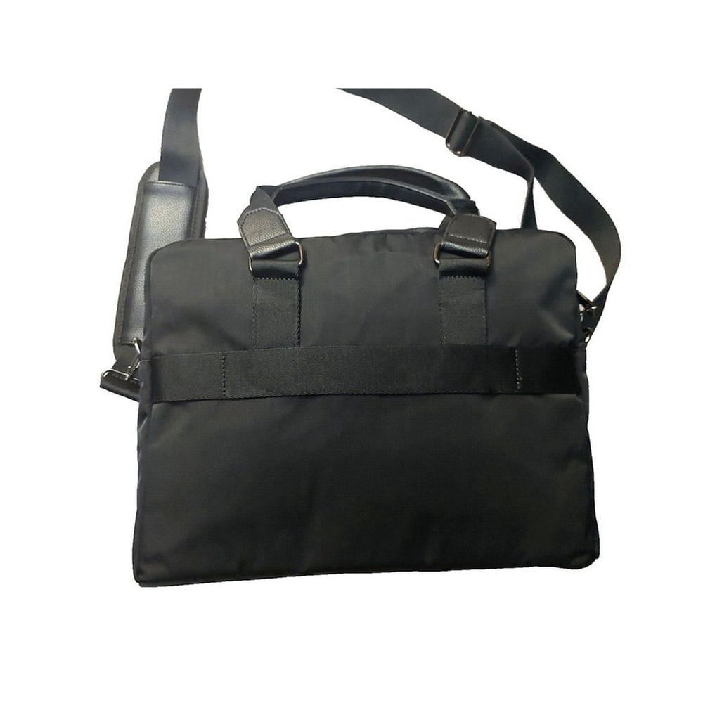 Alfani Mens Nylon Briefcase Bag Black ONE SIZE - Picture 7 of 8
